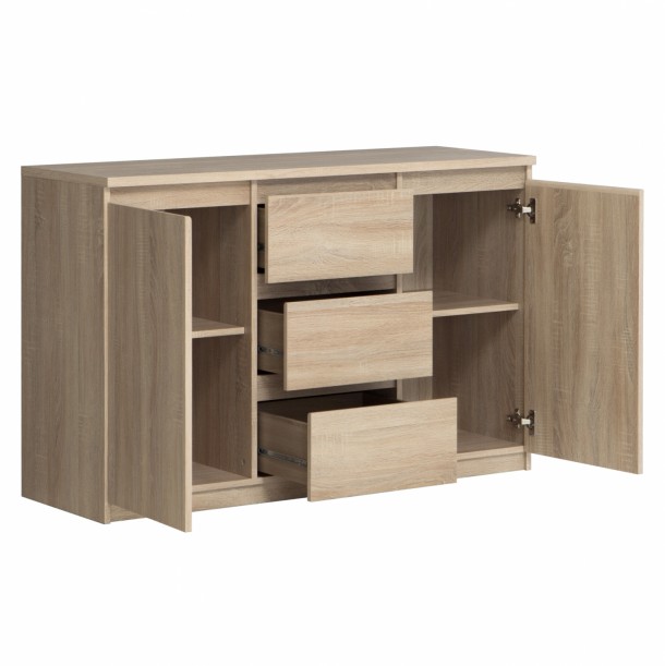 ΜΠΟΥΦΕΣ ΜΕΛΑΜΙΝΗΣ FB98835.01 SONAMA 121x42,2x79,9 εκ. 2