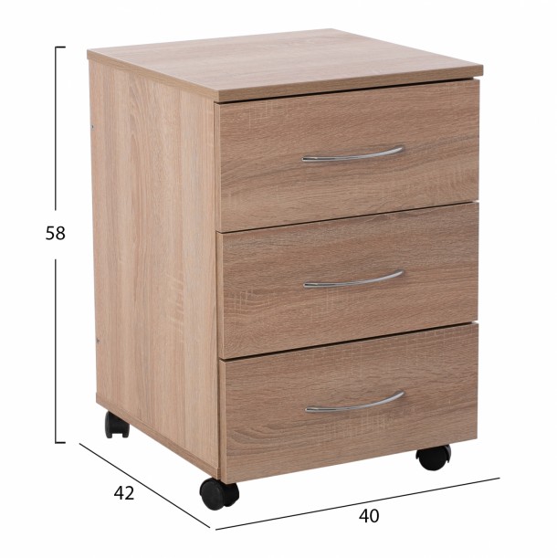 ΣΥΡΤΑΡΙΕΡΑ ΓΡΑΦΕΙΟΥ SONAMA FB92452 40Χ42Χ58Υεκ. 1