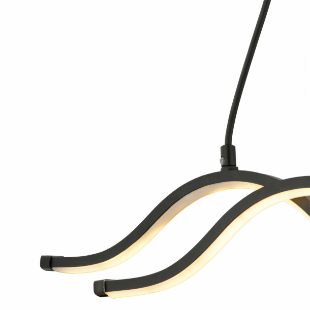 ΦΩΤΙΣΤΙΚΟ ΟΡΟΦΗΣ 2ΦΩΤΟ ΜΑΥΡΟ LED FB97389.01  30x107 εκ. 3