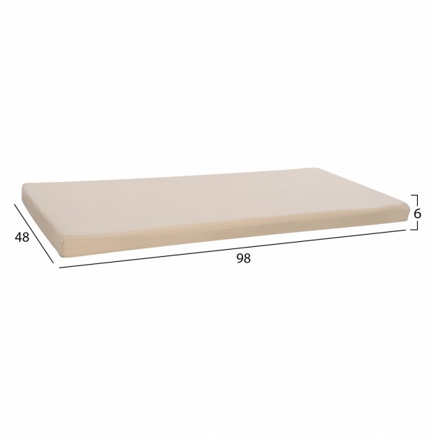 ΜΑΞΙΛΑΡΙ ΓΙΑ ΠΑΓΚΑΚΙ POLYESTER CHIOS ΜΠΕΖ FB11241.01P 98Χ48Χ6εκ. 1