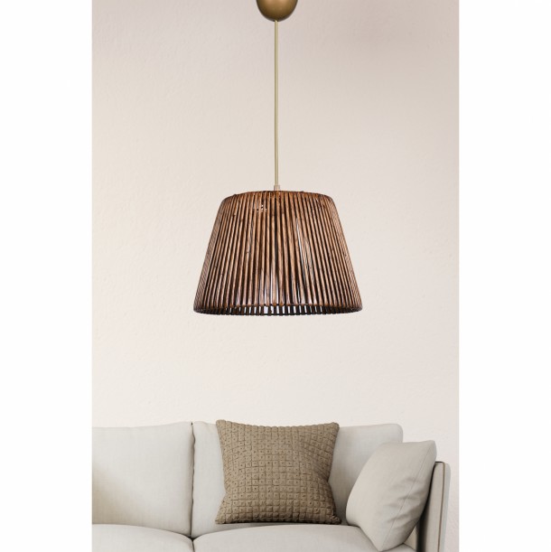 ΦΩΤΙΣΤΙΚΟ ΟΡΟΦΗΣ ΚΡΕΜΑΣΤΟ BAMBOO ΚΑΡΥΔΙ FB97480 30x21x70 εκ. 2