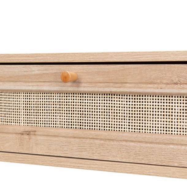 ΤΡΑΠΕΖΙ ΣΑΛΟΝΙΟΥ ΜΕ ΣΧΕΔΙΟ RATTAN FB99224 110x59x39,5 εκ. 5