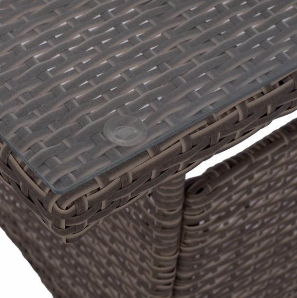 ΤΡΑΠΕΖΙ ΜΕΤΑΛΛΙΚΟ RATTAN ΓΚΡΙ FB95141.31 120x70x75Υ εκ. 11