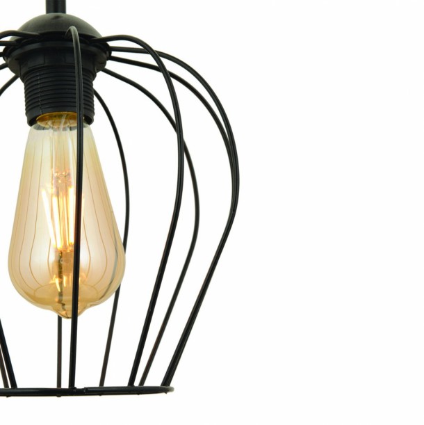 ΦΩΤΙΣΤΙΚΟ ΟΡΟΦΗΣ ΜΕΤΑΛΛΙΚΟ ΜΑΥΡΟ FB97565.01 23x85Υ εκ. 2
