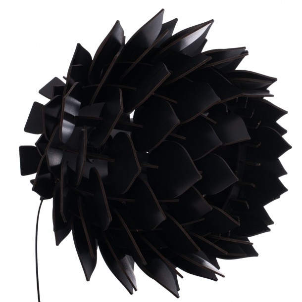 ΦΩΤΙΣΤΙΚΟ CACTI MDF ΣΕ ΧΡΩΜΑ ΜΑΥΡΟ FB99205.03 Φ39x34-104Y εκ. 2