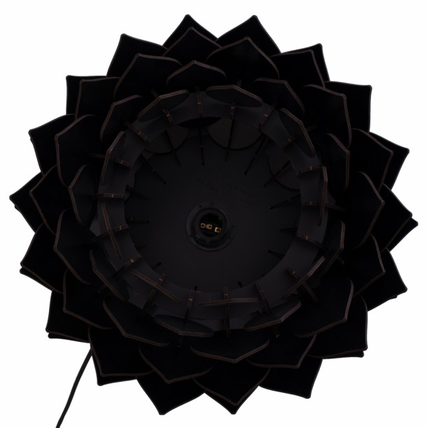 ΦΩΤΙΣΤΙΚΟ CACTI MDF ΣΕ ΧΡΩΜΑ ΜΑΥΡΟ FB99205.03 Φ39x34-104Y εκ. 4