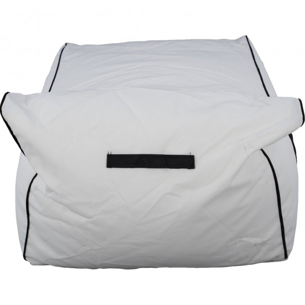 ΠΟΥΦ FB95772.01 ΜΕ TEXTILINE ΛΕΥΚΟ ΚΑΙ ΜΑΥΡΟ ΡΕΛΙ 88x128x40-60Υ εκ. Β ΔΙΑΛΟΓΗΣ 7