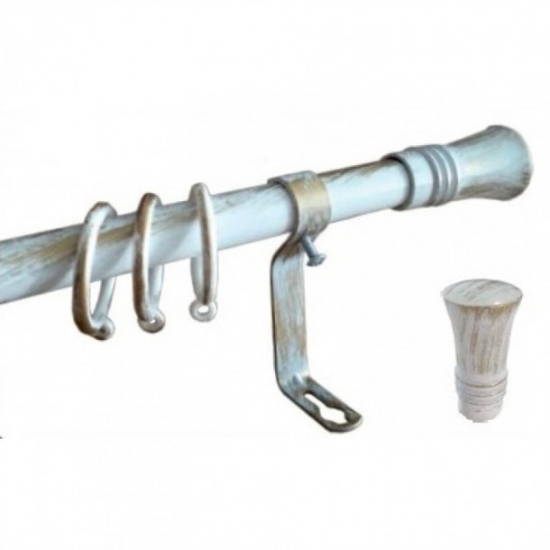 Πτυσσόμενο Κουρτινόξυλο Φ19 B2 120cm-210cm - Frans 1