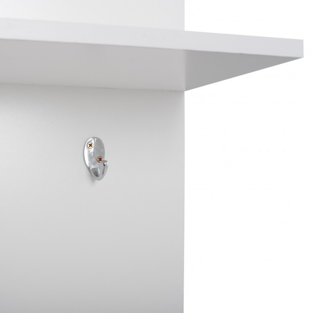 ΕΠΙΠΛΟ ΕΙΣΟΔΟΥ ΜΕ ΚΑΘΡΕΠΤΗ FB92264 ΛΕΥΚΟ-SONAMA 70x37x181 εκ. 6