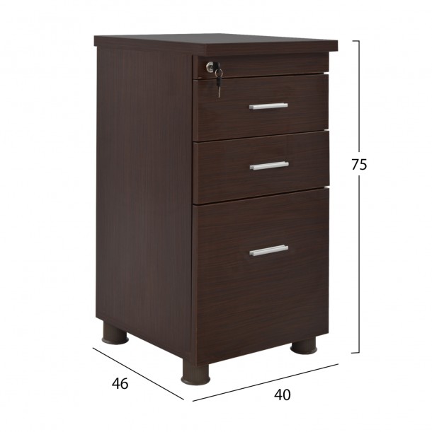 ΣΕΤ ΓΡΑΦΕΙΟΥ 3ΤΜΧ ΣΕ ΧΡΩΜΑ WENGE FB10203.02L 1