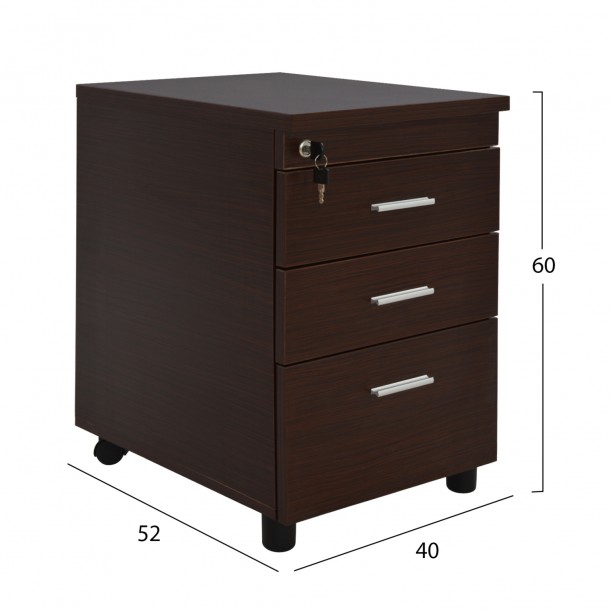 ΣΕΤ ΓΡΑΦΕΙΟΥ 3ΤΜΧ ΣΕ ΧΡΩΜΑ WENGE FB10203.02L 3