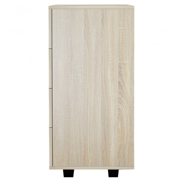 ΣΥΡΤΑΡΙΕΡΑ ΜΕΛΑΜΙΝΗΣ ME 4 ΣΥΡΤΑΡΙΑ SONOMA FB98996.01 80x40x83εκ. 2