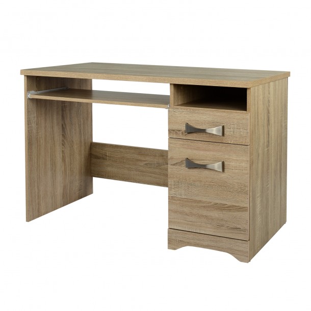 ΓΡΑΦΕΙΟ PLAYROOM SONAMA ΑΣΗΜΙ ΧΕΡΟΥΛΙ FB911592 110X55X76 5