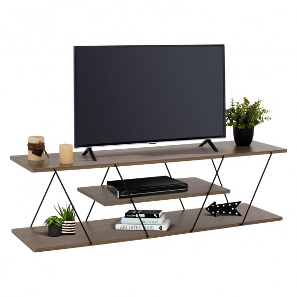 ΕΠΙΠΛΟ ΤΗΛΕΟΡΑΣΗΣ FB98922.13 ΜΕΛΑΜΙΝΗ OLIVE GREY 120x32x33Yεκ. 0