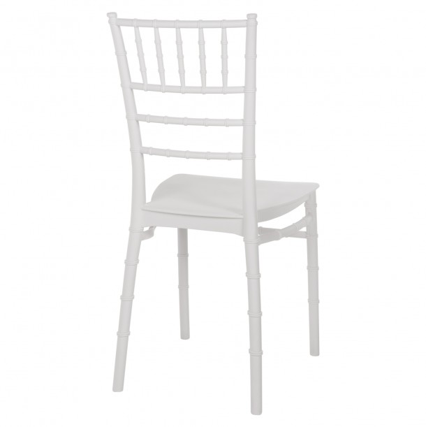 ΚΑΡΕΚΛΑ ΠΟΛΥΠΡΟΠΥΛΕΝΙΟΥ CATERING TIFFANY FB98058.31 ΛΕΥΚΟ 40x46,5x88Υ εκ. 4