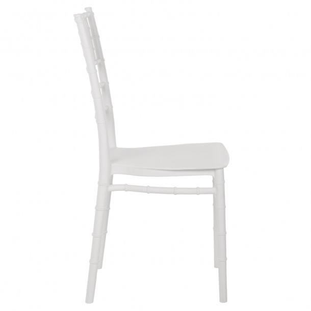 ΚΑΡΕΚΛΑ ΠΟΛΥΠΡΟΠΥΛΕΝΙΟΥ CATERING TIFFANY FB98058.31 ΛΕΥΚΟ 40x46,5x88Υ εκ. 3