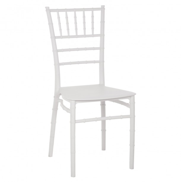 ΚΑΡΕΚΛΑ ΠΟΛΥΠΡΟΠΥΛΕΝΙΟΥ CATERING TIFFANY FB98058.31 ΛΕΥΚΟ 40x46,5x88Υ εκ. 0