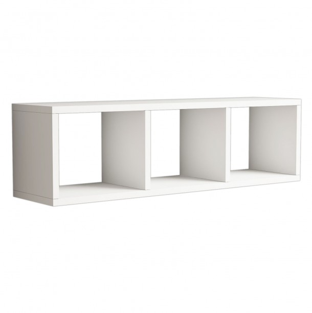 ΡΑΦΙΕΡΑ ΤΟΙΧΟΥ ΜΕΛΑΜΙΝΗΣ ΛΕΥΚΗ FB99228.11 90x22x25,6Υ εκ. 3