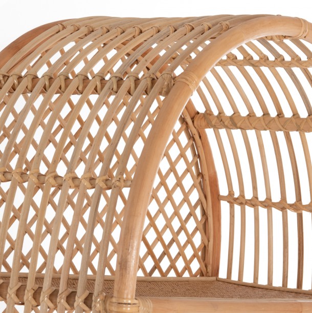 ΒΙΒΛΙΟΘΗΚΗ FB99552 ΑΠΟ ΦΥΣΙΚΟ RATTAN ΣΕ ΦΥΣΙΚΟ ΧΡΩΜΑ 80x40x182Υεκ. 8