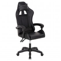 ΚΑΡΕΚΛΑ ΓΡΑΦΕΙΟΥ GAMING FB91194 ΜΑΥΡΟ PU-ΜΑΥΡΟ ΠΟΛΥΠΡΟΠΥΛΕΝΙΟ 59x69x125Υεκ.