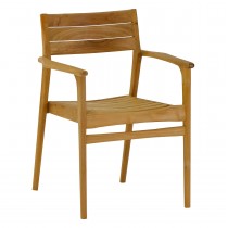 ΠΟΛΥΘΡΟΝΑ FB99935 ΜΑΣΙΦ ΞΥΛΟ TEAK ΣΕ ΦΥΣΙΚΟ 58x61x80,5Υ
