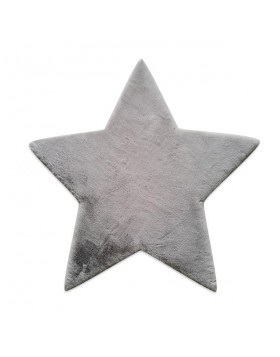 Χαλί Puffy FC6 Light Grey Star Antislip