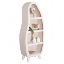 ΡΑΦΙΕΡΑ FB918067 MDF ΣΕ ΥΠΟΛΕΥΚΟ ΧΡΩΜΑ 80x38x196Υεκ.