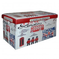 ΣΚΑΜΠΩ ΜΕ ΑΠΟΘΗΚΕΥΤΙΚΟ ΧΩΡΟ LONDON ΑΠΟ PU 80X40X40 FB238