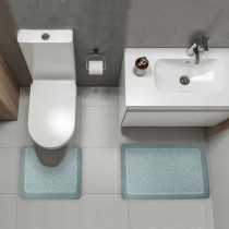 ΣΕΤ ΠΑΤΑΚΙΑ ΜΠΑΝΙΟΥ 2 ΤΕΜ SL8474-3 50x80cm και 50x40cm