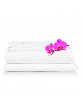 ΣΕΝΤΟΝΙ ΞΕΝΟΔΟΧΕΙΟΥ ΛΕΥΚΟ COTTON 144T 180X270