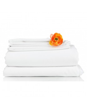 ΣΕΝΤΟΝΙ ΞΕΝΟΔΟΧΕΙΟΥ ΛΕΥΚΟ 200T COTTON 180X260