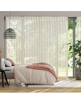 Υφασμάτινη Κάθετη Κουρτίνα Light Beige