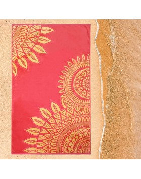 Πετσέτα Θαλάσσης India Red 86Χ160