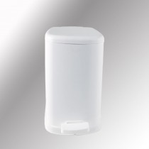 ΚΑΔΟΣ ΜΠΑΝΙΟΥ SOFT CLOSE ΠΛΑΣΤΙΚΟΣ SL8671 ΛΕΥΚΟ 7lt 