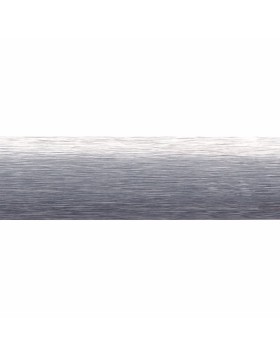 Μεταλλικό Στόρι Αλουμινίου 25mm Inox Βούρτσα 515 - Anartisi