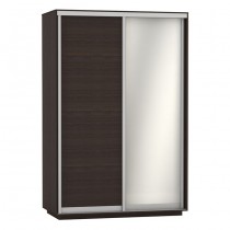 ΝΤΟΥΛΑΠΑ ΣΥΡΟΜΕΝΗ 2ΦΥΛΛΗ ΜΕ ΚΑΘΡΕΠΤΗ FB92304.02 WENGE 160X60X220εκ.