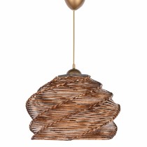 ΦΩΤΙΣΤΙΚΟ ΟΡΟΦΗΣ ΚΡΕΜΑΣΤΟ FB97372 ΑΠΟ ΞΥΛΟ ΚΑΙ BAMBOO ΚΑΡΥΔΙ 32x32x65Υ εκ.