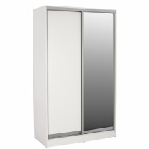 ΝΤΟΥΛΑΠΑ ΣΥΡΟΜΕΝΗ ΜΕΛΑΜΙΝΗΣ 120x60x220Yεκ. ΔΙΦΥΛΛΗ SONAMA ΜΕ ΚΑΘΡΕΠΤΗ FB92460.01