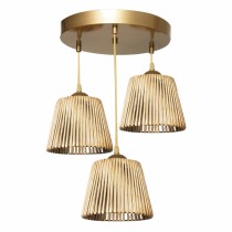 ΦΩΤΙΣΤΙΚΟ ΟΡΟΦΗΣ 3ΦΩΤΟ BAMBOO ΧΡΥΣΟ FB97512.01 35x85 εκ.