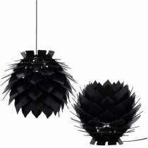 ΦΩΤΙΣΤΙΚΟ CACTI MDF ΣΕ ΧΡΩΜΑ ΜΑΥΡΟ FB99205.03 Φ39x34-104Y εκ.
