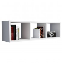 ΡΑΦΙΕΡΑ ΤΟΙΧΟΥ ΜΕΛΑΜΙΝΗΣ ΛΕΥΚΗ FB99228.11 90x22x25,6Υ εκ.
